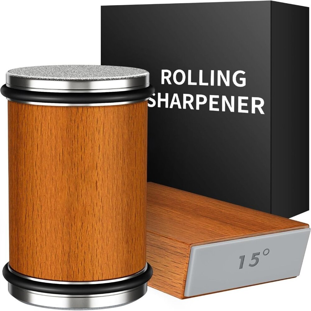 Premium Rolling Knife Sharpener Tool for Kitchen and Chef Knives